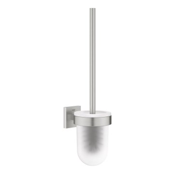 GROHE 40977DC0 - Zestaw do czyszczenia toalety START CUBE ze stali nierdzewnej
