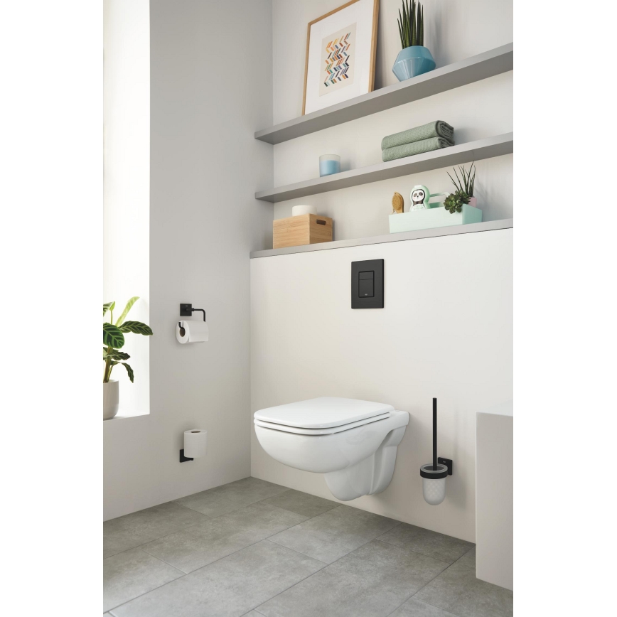 GROHE 409782430 - Uchwyt na papier toaletowy START CUBE czarny