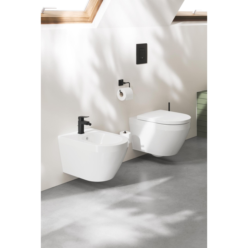 GROHE 409792430 - Uchwyt na zapasowy papier toaletowy START CUBE 13,4x6 cm czarny