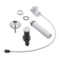 GROHE 40986SD0 - Zestaw odpływowy do zlewozmywaków Ø 35 mm stal nierdzewna