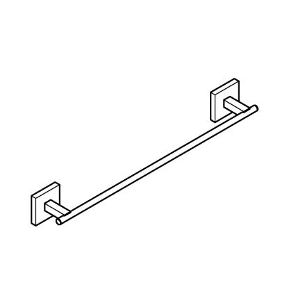 GROHE 40987000 - Uchwyt na ręczniki START CUBE 450 mm chrom błyszczący
