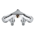 GROHE 41020000 - Podwójny zawór EGGEMANN 12” chrom błyszczący