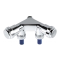 GROHE 41022000 - Podwójny zawór EGGEMANN DN 15, błyszczący chrom