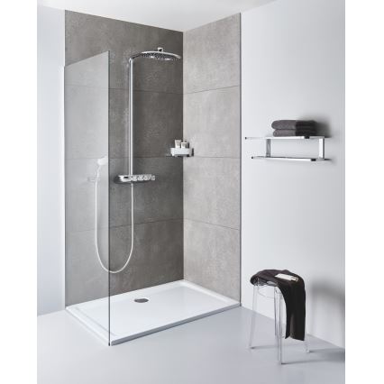 GROHE 41038000 - Narożny brodzik prysznicowy SELECTION, chrom błyszczący