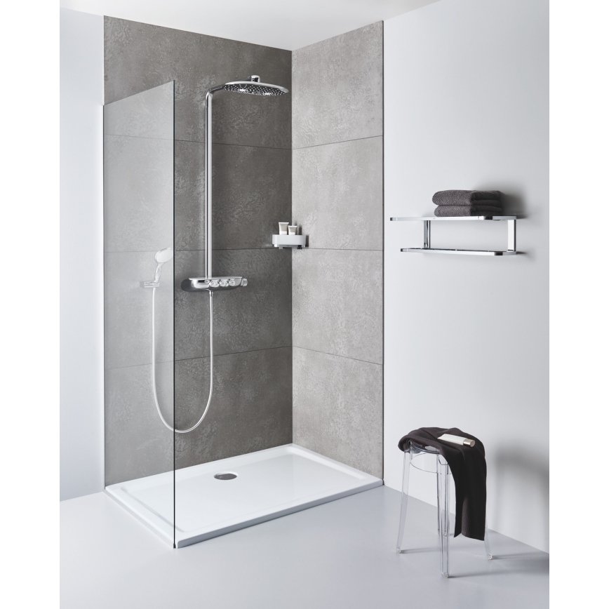 GROHE 41038000 - Narożny brodzik prysznicowy SELECTION, chrom błyszczący