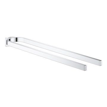 GROHE 41059000 - Podwójny wieszak na ręczniki SELECTION 411 mm chrom błyszczący