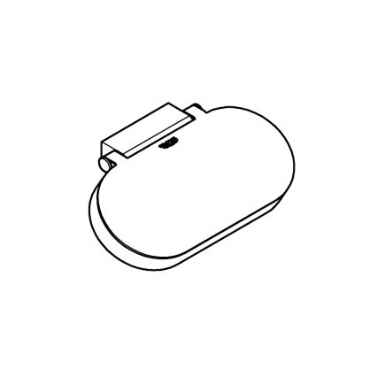 GROHE 41069000 - Uchwyt na papier toaletowy SELECTION, chrom błyszczący