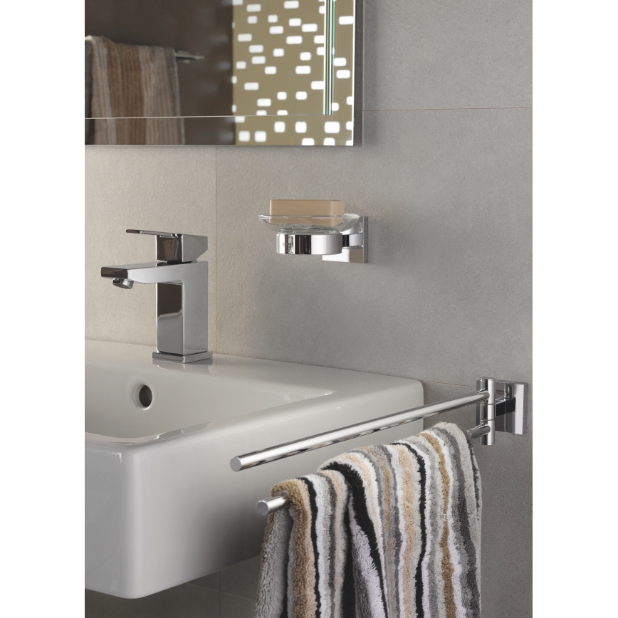 GROHE 41096000 - Miska na mydło START CUBE 110 × 56 × 125 mm błyszczący chrom