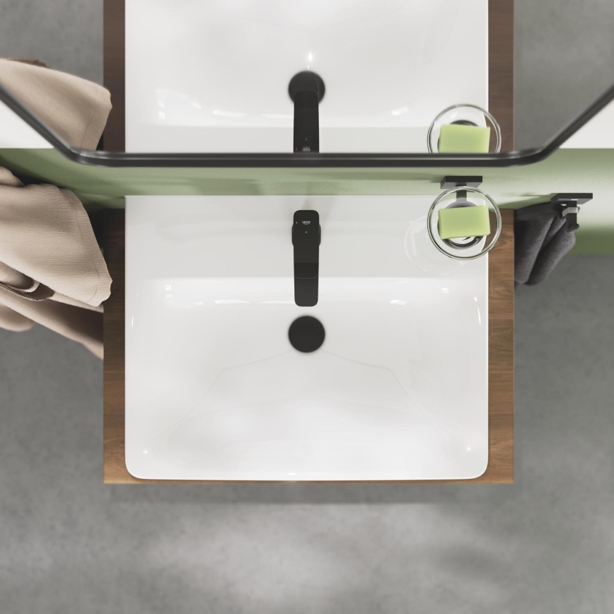 GROHE 410962430 - Mydelniczka START CUBE 110 x 56 x 125 mm czarna