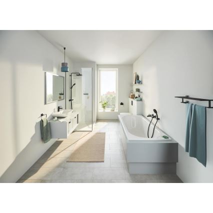 GROHE 410992430 - Wielofunkcyjny wieszak na ręczniki START CUBE 600 mm czarny