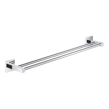 GROHE 41104000 - Dwuramienny wieszak na ręczniki START CUBE 654 mm błyszczący chrom