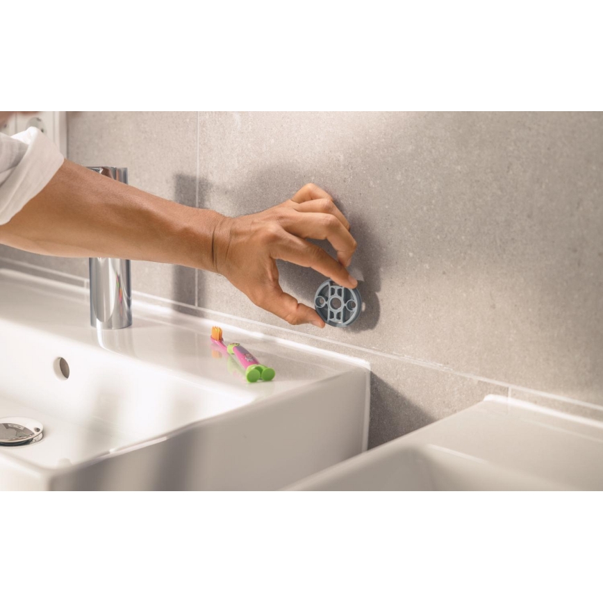 GROHE 41106DC0 - Narożna półka prysznicowa START CUBE 200 x 200 x 60 mm stal nierdzewna