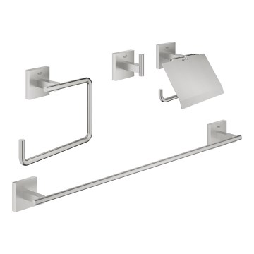 GROHE 41115DC0 - Zestaw akcesoriów START CUBE 558 mm chrom błyszczący