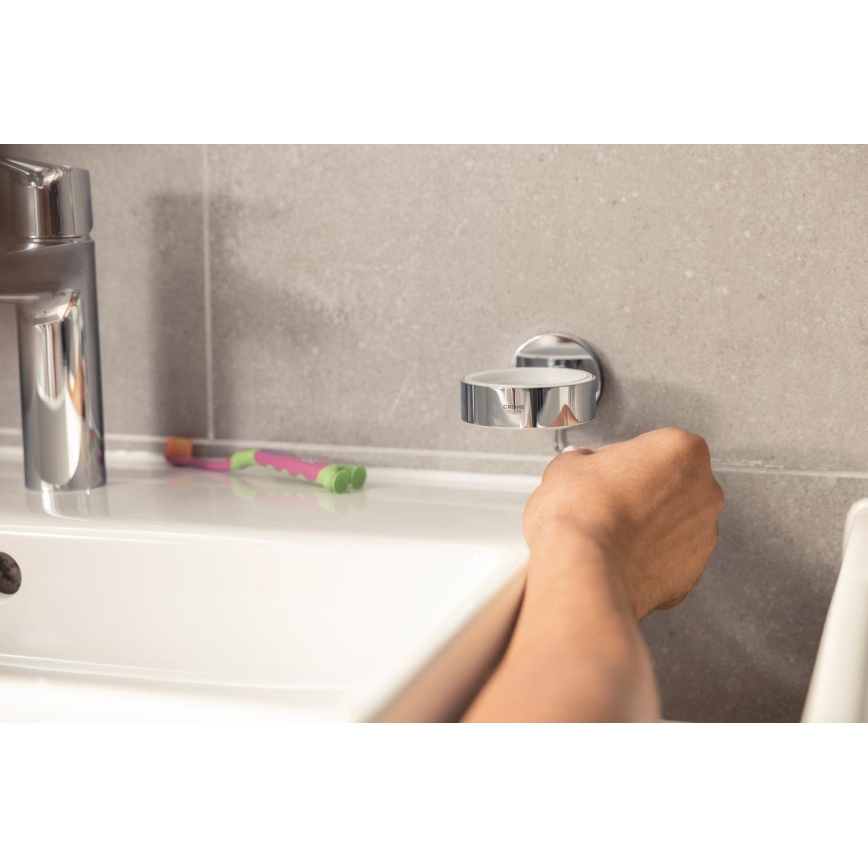 GROHE 41123DC0 - Zestaw akcesoriów START CUBE ze stali nierdzewnej