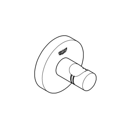 GROHE 41173000 - Hak na szlafrok START chrom błyszczący