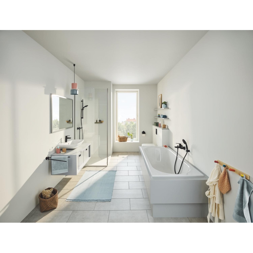 GROHE 411832430 - Wieszak na ręczniki START 439 mm czarny