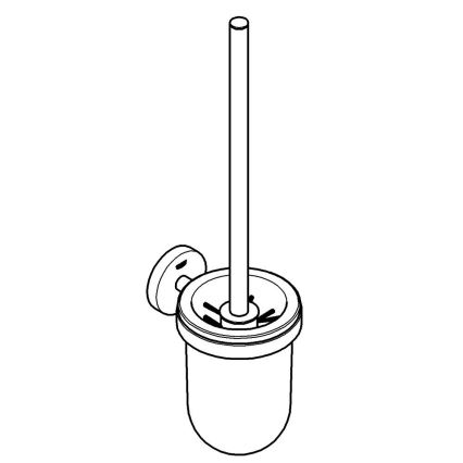 GROHE 41185000 - Zestaw do czyszczenia toalety, chrom błyszczący