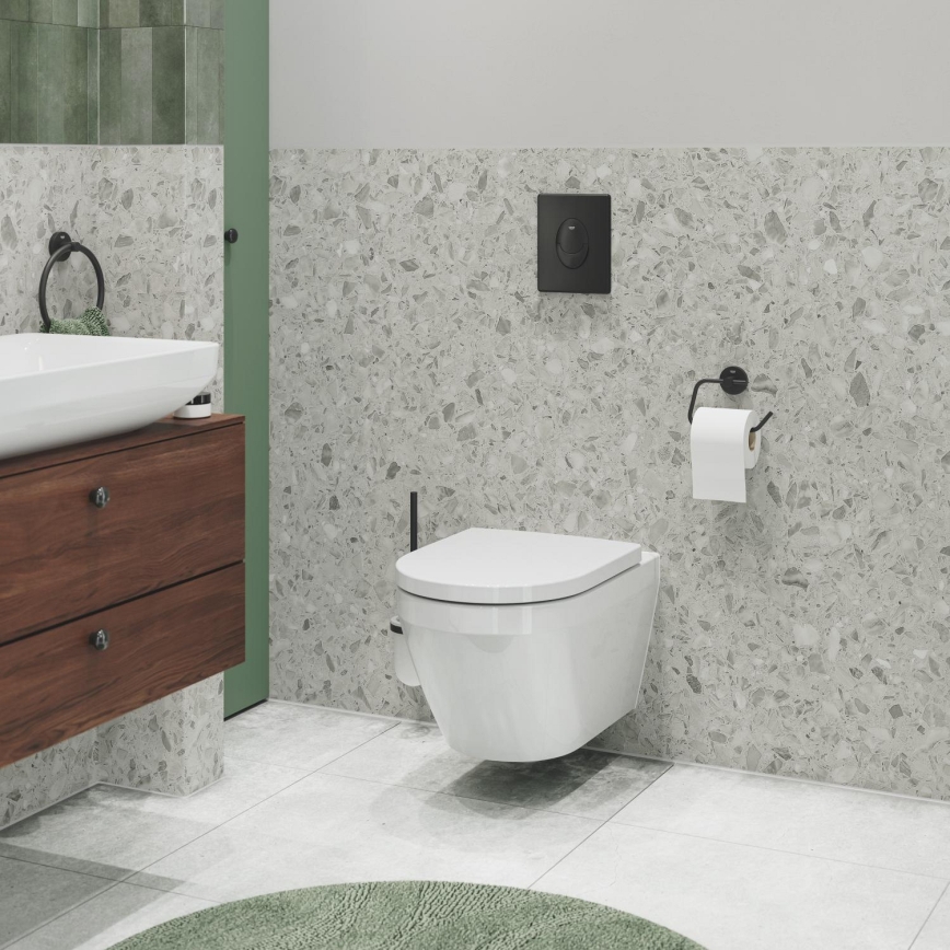 GROHE 411852430 - Zestaw do czyszczenia toalety START 398 × 121 mm czarny