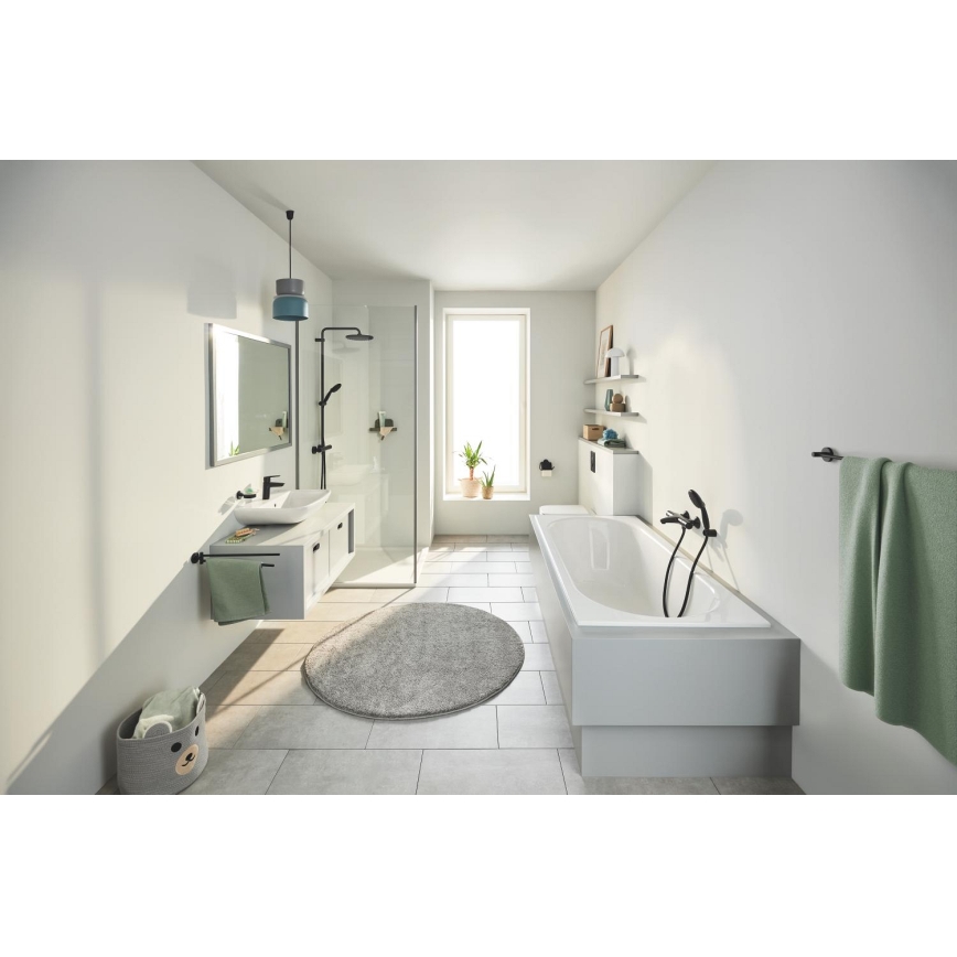 GROHE 411872430 - Wieszak na ręczniki START 854 mm czarny