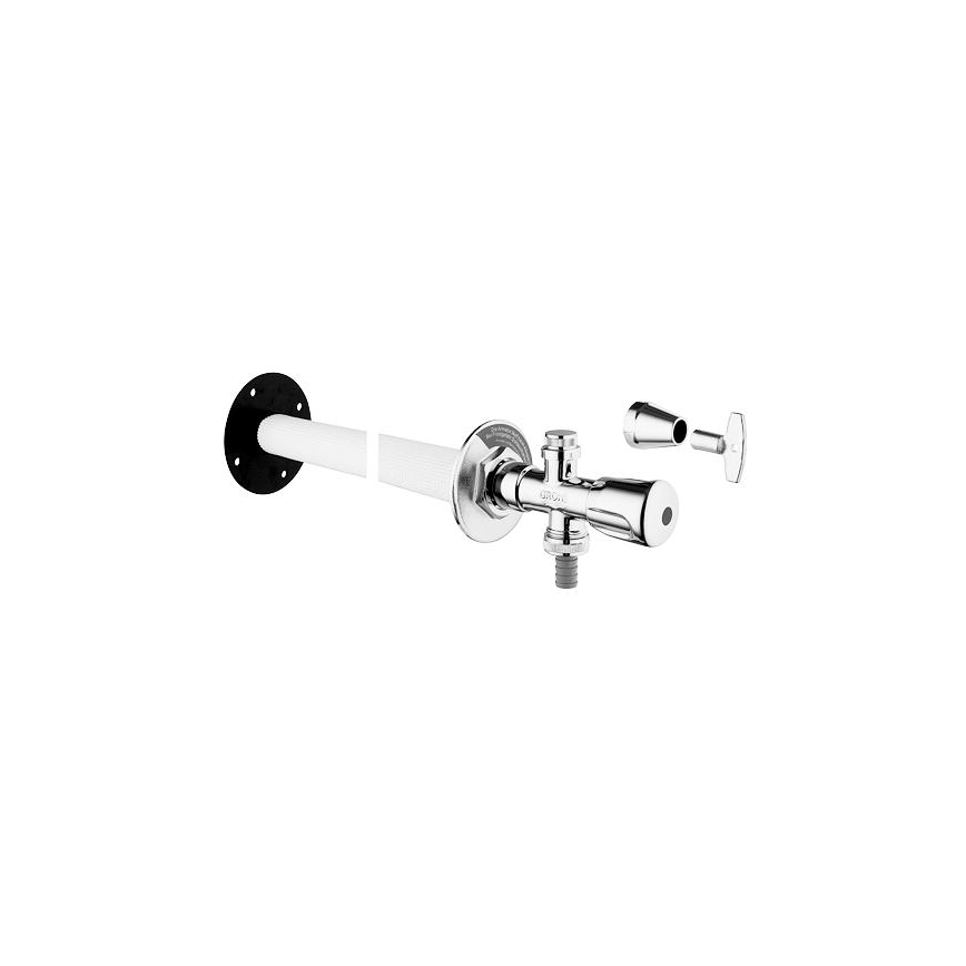 GROHE 41208000 - Zewnętrzny zawór ścienny EUROTEC DN 15 chrom błyszczący