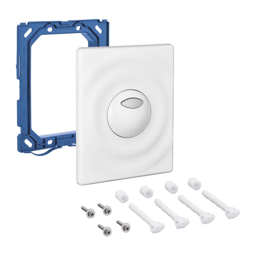 GROHE 42302SH0 - Przycisk spłukujący SURF 156 × 197 mm biały