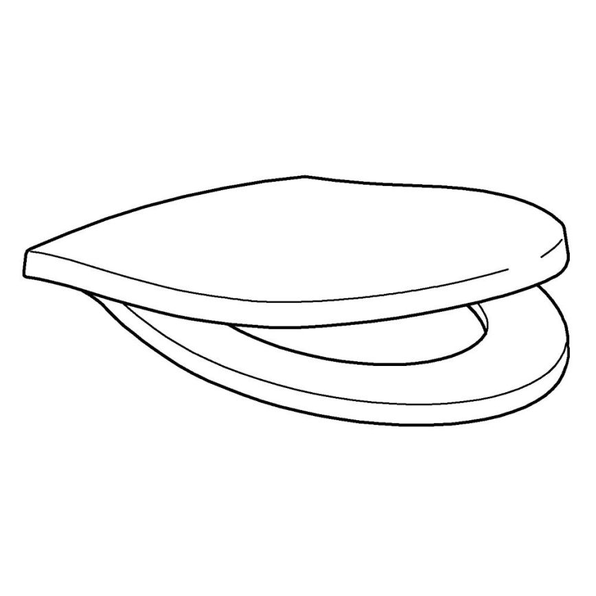 GROHE 42466000 - deska sedesowa RAPID SL duro-biała