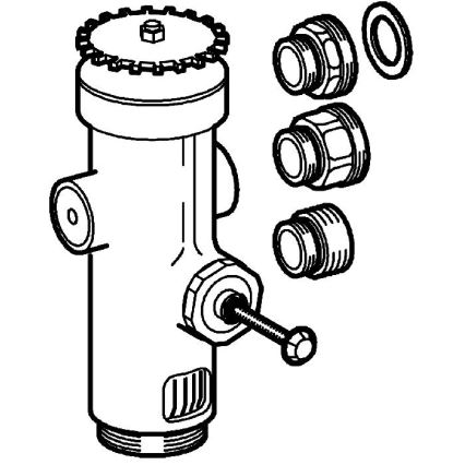 GROHE 43996000 - Spłuczka ciśnieniowa RONDO 3”