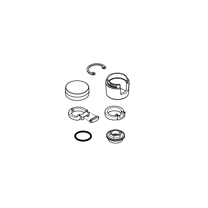 GROHE 46023000 - Dźwignia EUROMIX, chrom błyszczący