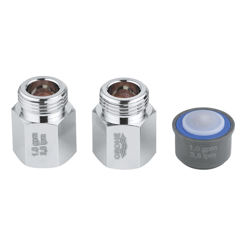 GROHE 48189000 - Zestaw oszczędzający wodę G 38” błyszczący chrom