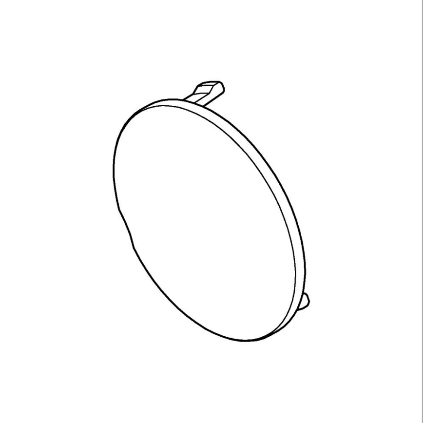 GROHE 6458500M - Zaślepka do stałych uchwytów, chrom błyszczący