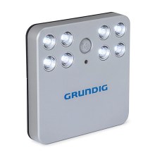 Grundig 129 - LED Kinkiet z czujnikiem 8xLED/6xAAA