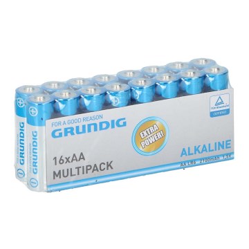Grundig - 16 szt. Bateria alkaliczna AA/LR6 1,5V
