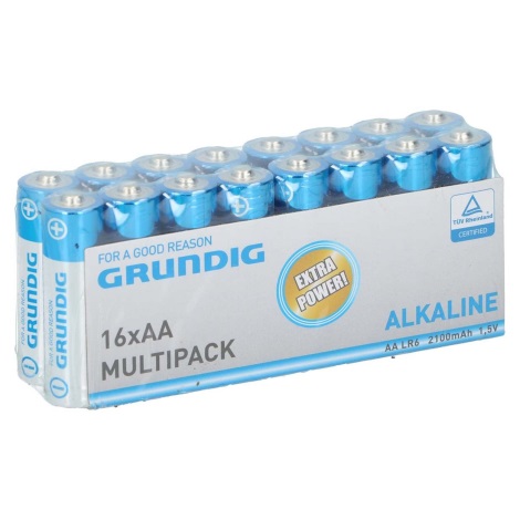 Grundig - 16 szt. Bateria alkaliczna AA/LR6 1,5V