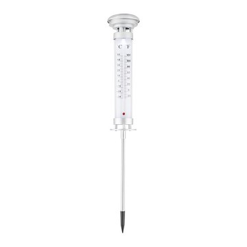 Grundig 89640 - Lampa solarna LED z termometrem 1xLED/1,2V 600 mAh IP44
