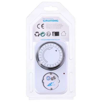 Grundig - Gniazdko z timerem 3500W/230V