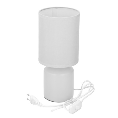 Grundig - Lampa stołowa 1xE27/40W/230V biały