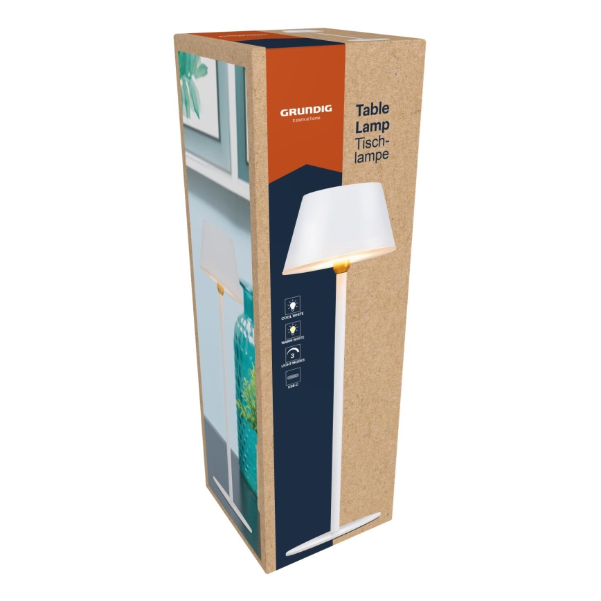 Grundig - LED Dotykowa lampa biurkowa LED/5V 1200 mAh