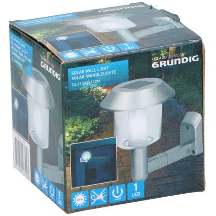 Grundig - LED Kinkiet solarny LED/1,2V