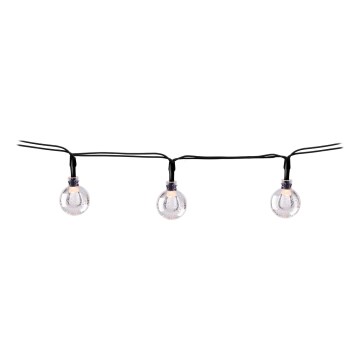 Grundig - LED Łańcuch solarny 50xLED/8 funkcji 6,9m ciepła biel