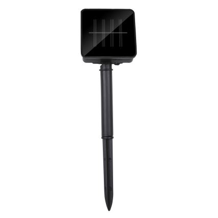 Grundig - LED Łańcuch solarny 50xLED/8 funkcji 6,9m ciepła biel