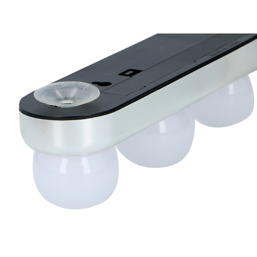 Grundig - LED Oświetlenie lustra 4xLED/4xAA