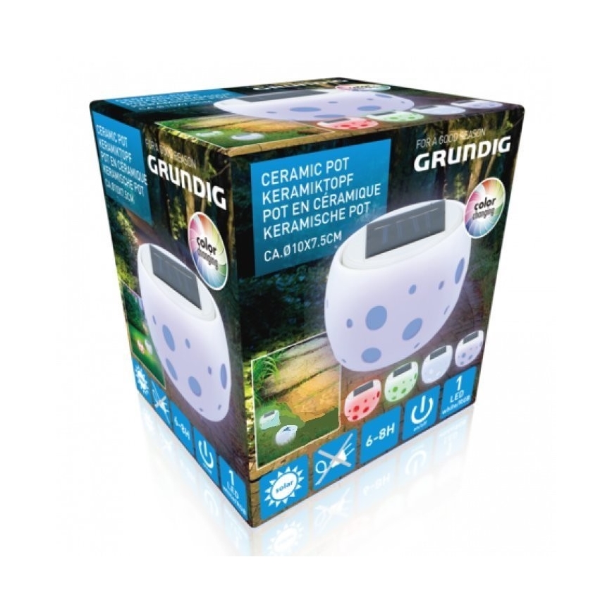 Grundig - LED Oświetlenie solarne 2xLED/0,06W/1,2V