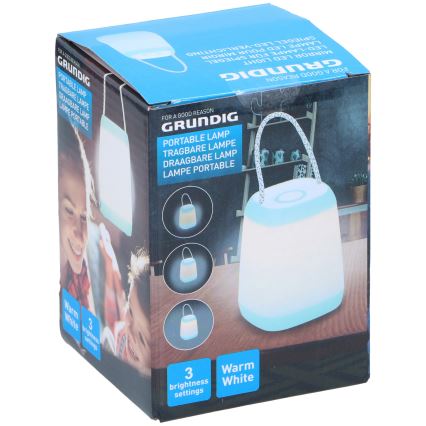 Grundig - LED Przenośna lampa z możliwością ściemniania LED/3xAA