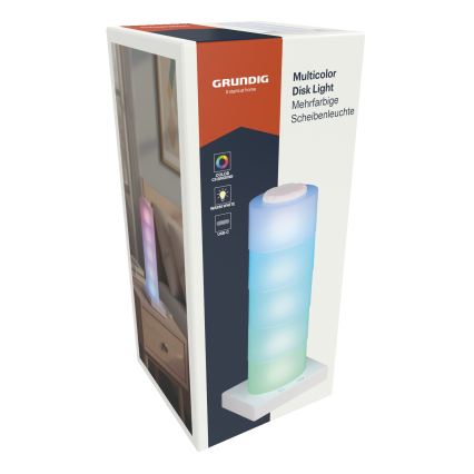 Grundig - LED RGB Dotykowa lampa stołowa LED/4,5W/5V