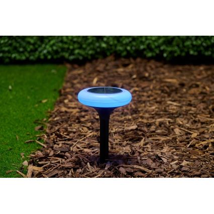 Grundig - LED RGB Lampa solarna LED/1,2V 300 mAh