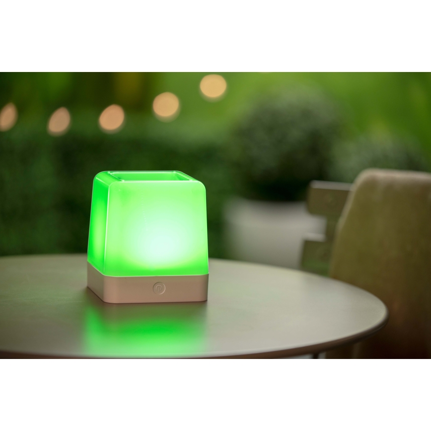 Grundig - LED RGB Lampa solarna LED/3,7V