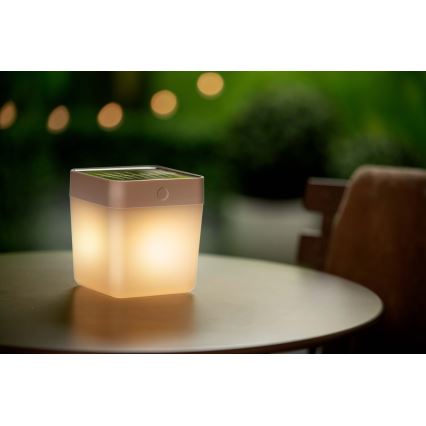 Grundig - LED RGB Lampa solarna LED/3,7V