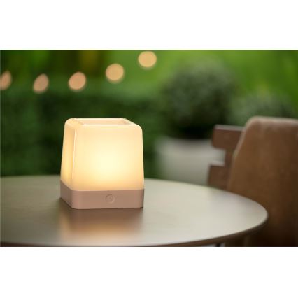 Grundig - LED RGB Lampa solarna LED/3,7V