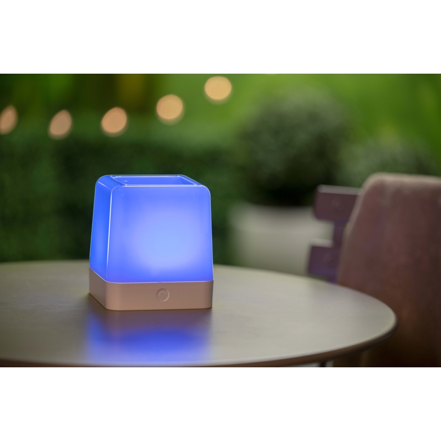 Grundig - LED RGB Lampa solarna LED/3,7V