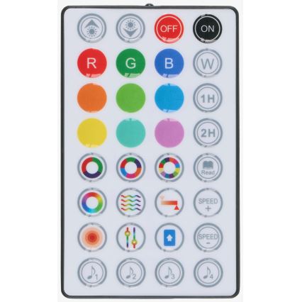 Grundig - LED RGB ściemniana lampa podłogowa 2w1 LED/230V + pilot zdalnego sterowania